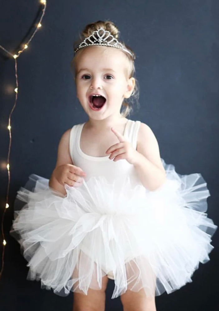 White tutu dress