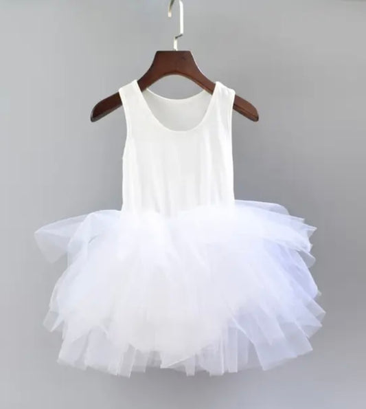 White tutu dress