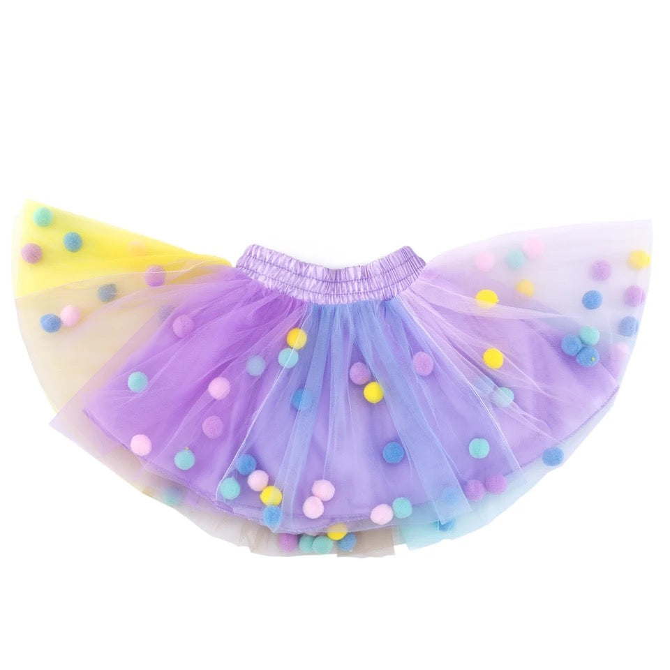 POMPOM TUTU SKIRT