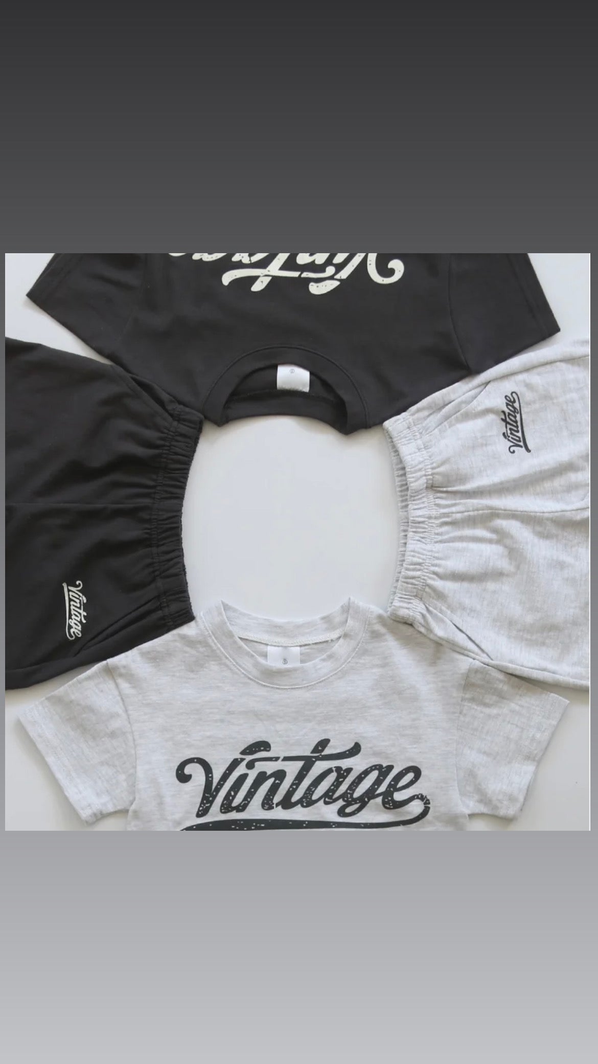 Boys Vintage Set